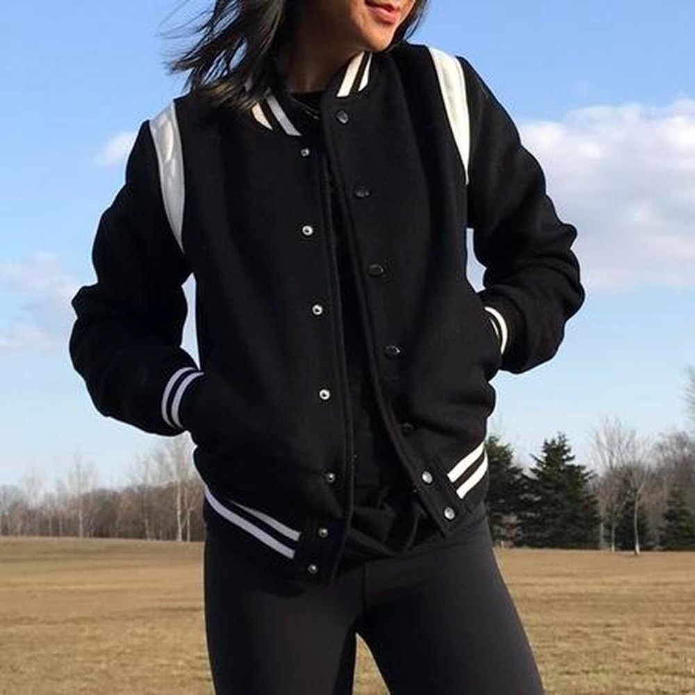 ARITZIA TNA VARSITY JACKET